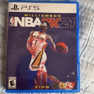 PS5 Williamson NBA 2K21 basketball